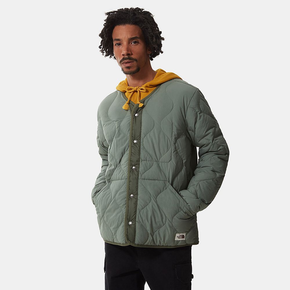 The North Face Winter Jacket Mens Australia - The North Face M66 Green Military (DVL-201693)